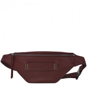 Longchamp 3D Belt bag Red Lacquer | MXEUIWS-30