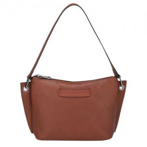 Longchamp 3D Pouch Cognac | IAKTBNO-92