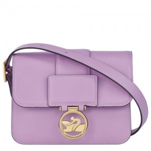 Longchamp Box-Trot Crossbody bag S Lilac | AGNEZIH-42