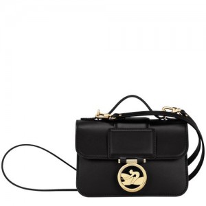 Longchamp Box-Trot Crossbody bag XS Black | YIXGSOH-23