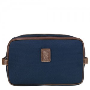 Longchamp Boxford Toiletry case Blue | ROHQYTL-14