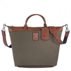 Longchamp Boxford Travel bag Brown | HRMUOIX-78