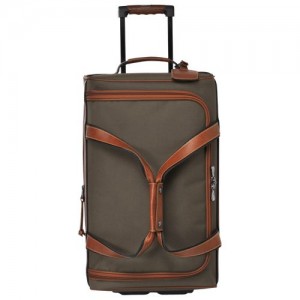 Longchamp Boxford Wheeled duffle bag Brown | KSWEDVY-75