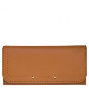 Longchamp Cavalcade Long continental wallet Natural | ZRTKYAE-35