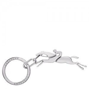 Longchamp Cavalier Key-rings Silver | UPTXEDF-12