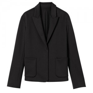 Longchamp Jacket Black | SPYMJOL-41