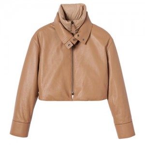 Longchamp Jacket Natural | QRUPLTZ-50