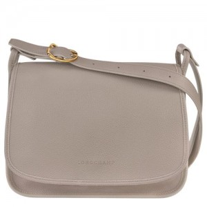 Longchamp Le Foulonne Crossbody bag L Turtledove | YSUPNKL-87