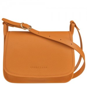 Longchamp Le Foulonne Crossbody bag M Saffron | ZBKYOTG-95