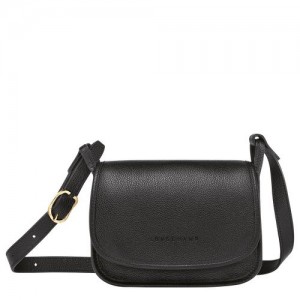 Longchamp Le Foulonne Crossbody bag S Black | EYRVACM-32