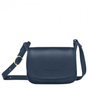 Longchamp Le Foulonne Crossbody bag S Navy | ACGTUFN-69