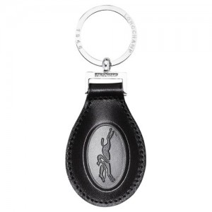 Longchamp Le Foulonne Key-rings Black | SMDIJPU-74