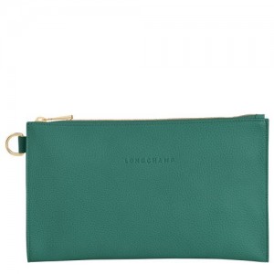 Longchamp Le Foulonne Pouch Cypress | ZNBLWRA-03