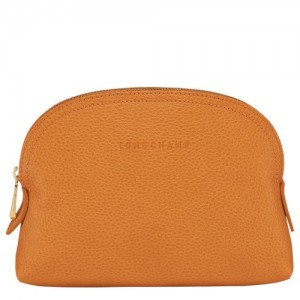 Longchamp Le Foulonne Pouch Saffron | JROYUVT-71