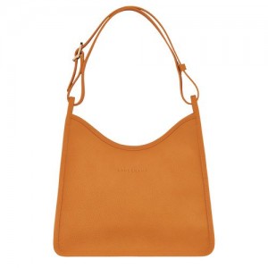 Longchamp Le Foulonne Shoulder bag Saffron | XAKQRWD-37