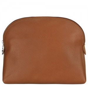 Longchamp Le Foulonne Toiletry case Caramel | ZPJGHKF-20