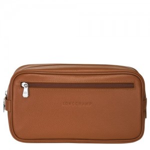 Longchamp Le Foulonne Toiletry case Caramel | NLUTEIJ-39