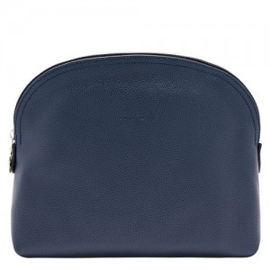 Longchamp Le Foulonne Toiletry case Navy | HGNUOAB-78