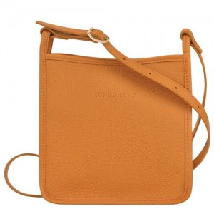 Longchamp Le Foulonne Zipped crossbody bag S Saffron | SIUDNBP-70