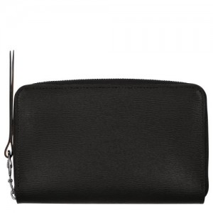 Longchamp Le Pliage City Compact wallet Black | ZGHKCWL-40