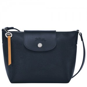 Longchamp Le Pliage City Crossbody bag Navy | OABEUCI-01