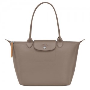 Longchamp Le Pliage City Shopping bag S Taupe | QRUZTLH-86