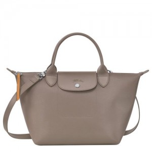 Longchamp Le Pliage City Top handle bag S Taupe | DUIWCJE-25