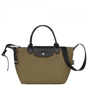 Longchamp Le Pliage Energy Top handle bag S Khaki | UFJZQDT-31