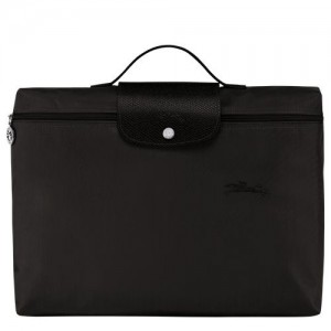 Longchamp Le Pliage Green Document folder Black | SHANBCM-84