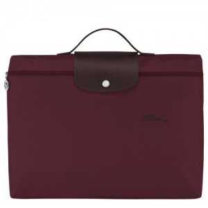 Longchamp Le Pliage Green Document folder Burgundy | KTOLIJS-20