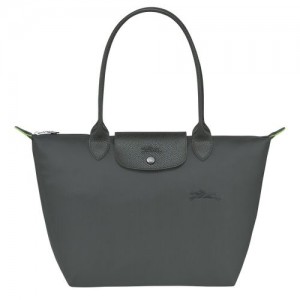 Longchamp Le Pliage Green Shoulder bag S Graphite | CNMWAIX-90