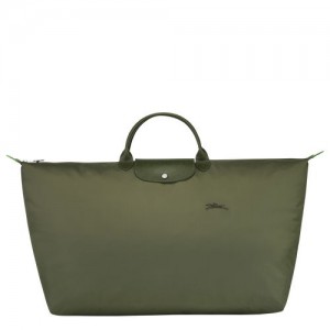 Longchamp Le Pliage Green Travel bag XL Forest | YZWFDPS-86