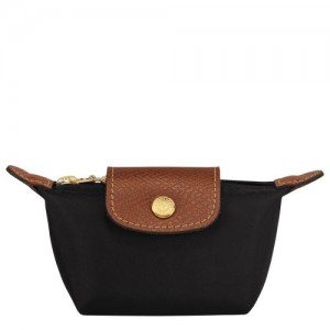 Longchamp Le Pliage Original Coin purse Black | IBHMGQZ-81