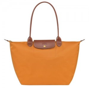 Longchamp Le Pliage Original Shoulder bag L Saffron | SXBIZTM-74