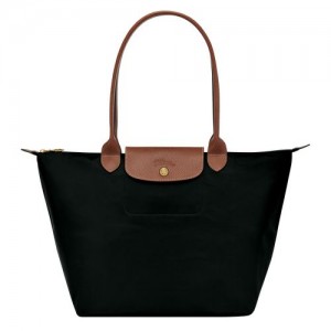 Longchamp Le Pliage Original Shoulder bag L Black | FJDPUNO-28