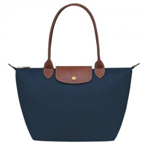 Longchamp Le Pliage Original Shoulder bag S Navy | IFGHNOC-94