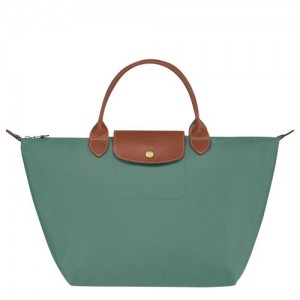 Longchamp Le Pliage Original Top handle bag M Cypress | XJLRIUF-02