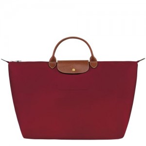 Longchamp Le Pliage Original Travel bag L Red | AMBEXYK-90