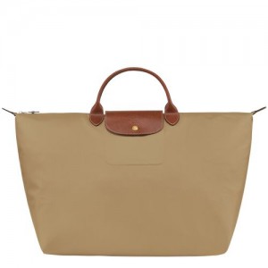 Longchamp Le Pliage Original Travel bag L Desert | LRPMIVC-76