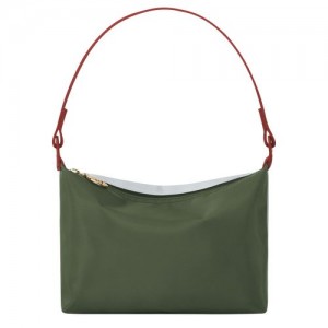 Longchamp Le Pliage Re-Play Shoulder bag Khaki | ZGPDOQJ-01