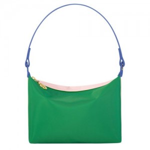 Longchamp Le Pliage Re-Play Shoulder bag Green | DAQIJKS-61