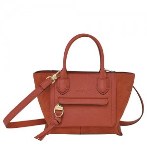 Longchamp Mailbox Top handle bag S Marmelade | IKVWQAC-47