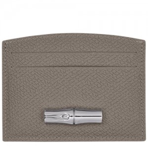 Longchamp Roseau Card holder Turtledove | KJGRTNV-94