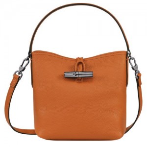 Longchamp Roseau Essential Bucket bag S Saffron | QEYVXWH-17