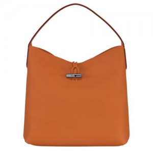 Longchamp Roseau Essential Hobo bag Saffron | VQGFRSW-61