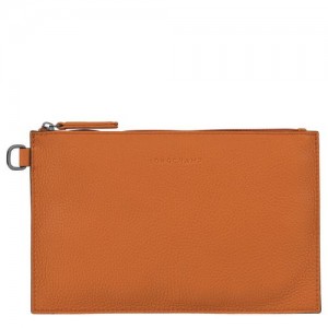 Longchamp Roseau Essential Pouch Saffron | RGHNKUB-65