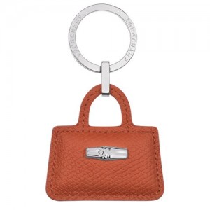 Longchamp Roseau Key-rings Brick | KECUNRS-62