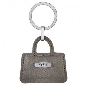 Longchamp Roseau Key-rings Turtledove | NHUVEXM-58