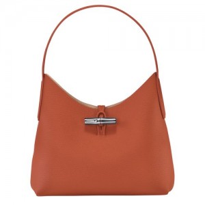 Longchamp Roseau Shoulder bag M Brick | URAFSTZ-20