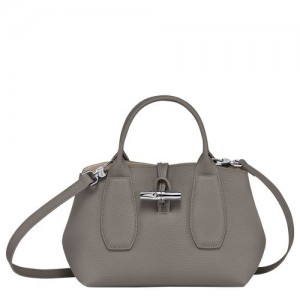 Longchamp Roseau Top handle bag S Turtledove | SNIUTBQ-76